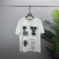LV Women Men T-Shirts Louis Vuitton Fashion Clothing L60078