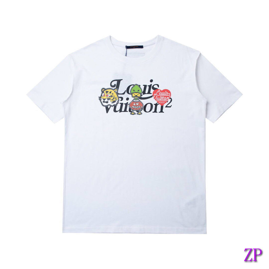 LV Women Men T-Shirts Louis Vuitton Fashion Clothing L60052