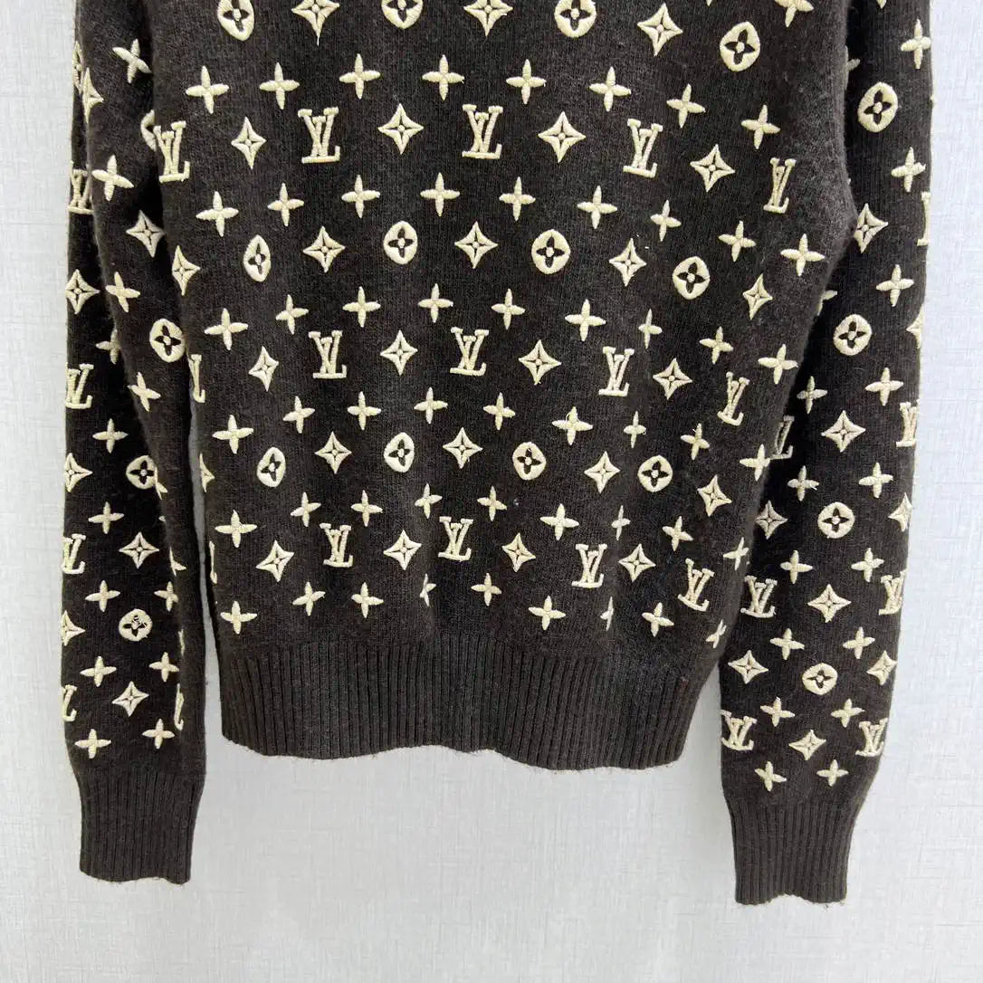 LV Women Sweaters Louis Vuitton Embroidered jacquard L36030