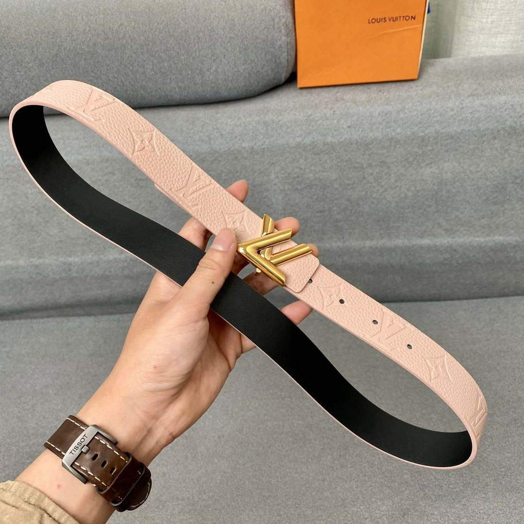 LV Women's Belts Collection Louis Vuitton Initials 30MM Belt 19009