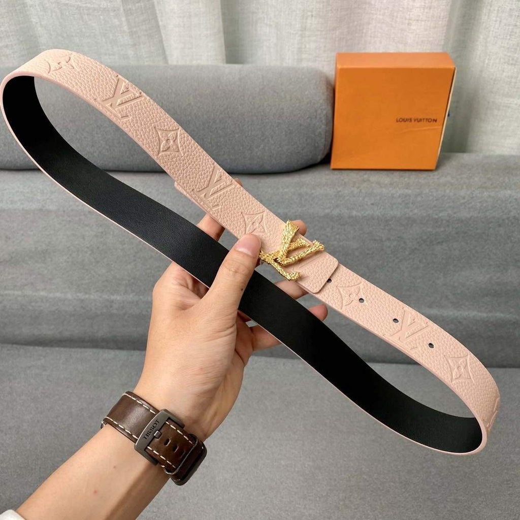 LV Women's Belts Collection Louis Vuitton Initials 30MM Belt 19010