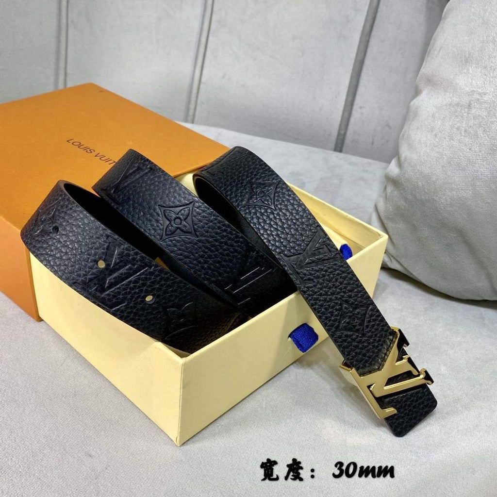 LV Women's Belts Collection Louis Vuitton Initials 30MM Belt 19008
