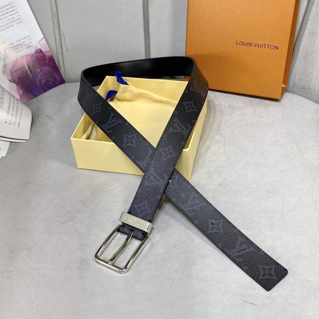 LV Women's Men's Belts Collection Louis Vuitton Initials 34MM Belt 19062