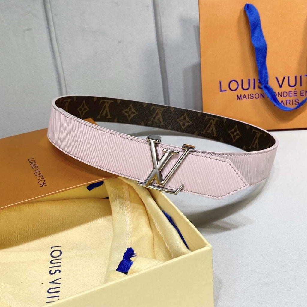 LV Women's Men's Belts Collection Louis Vuitton Initials 34MM Belt 19062
