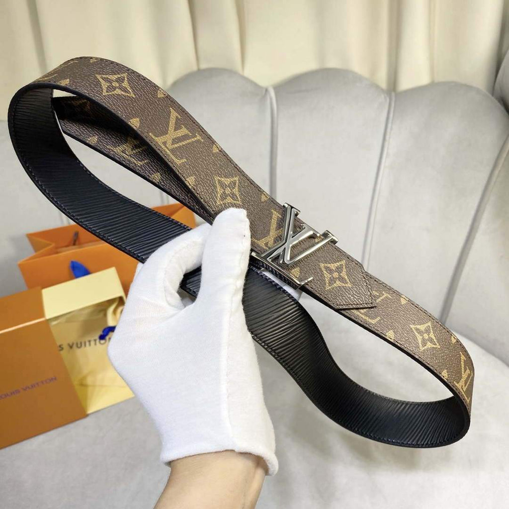 LV Women's Men's Belts Collection Louis Vuitton Initials 34MM Belt 19062