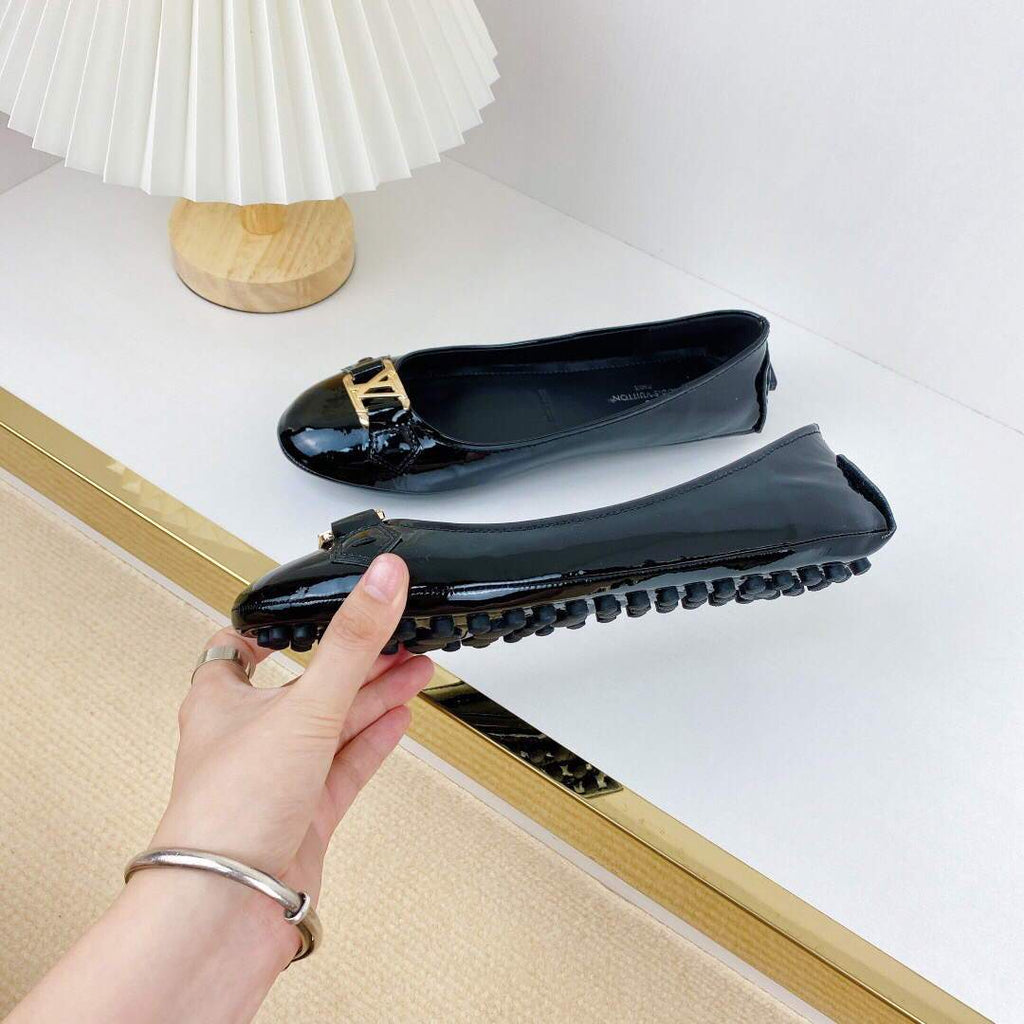 LV Women's Loafers Designer Louis Vuitton Flats Shoes 81139 - luxibagsmall
