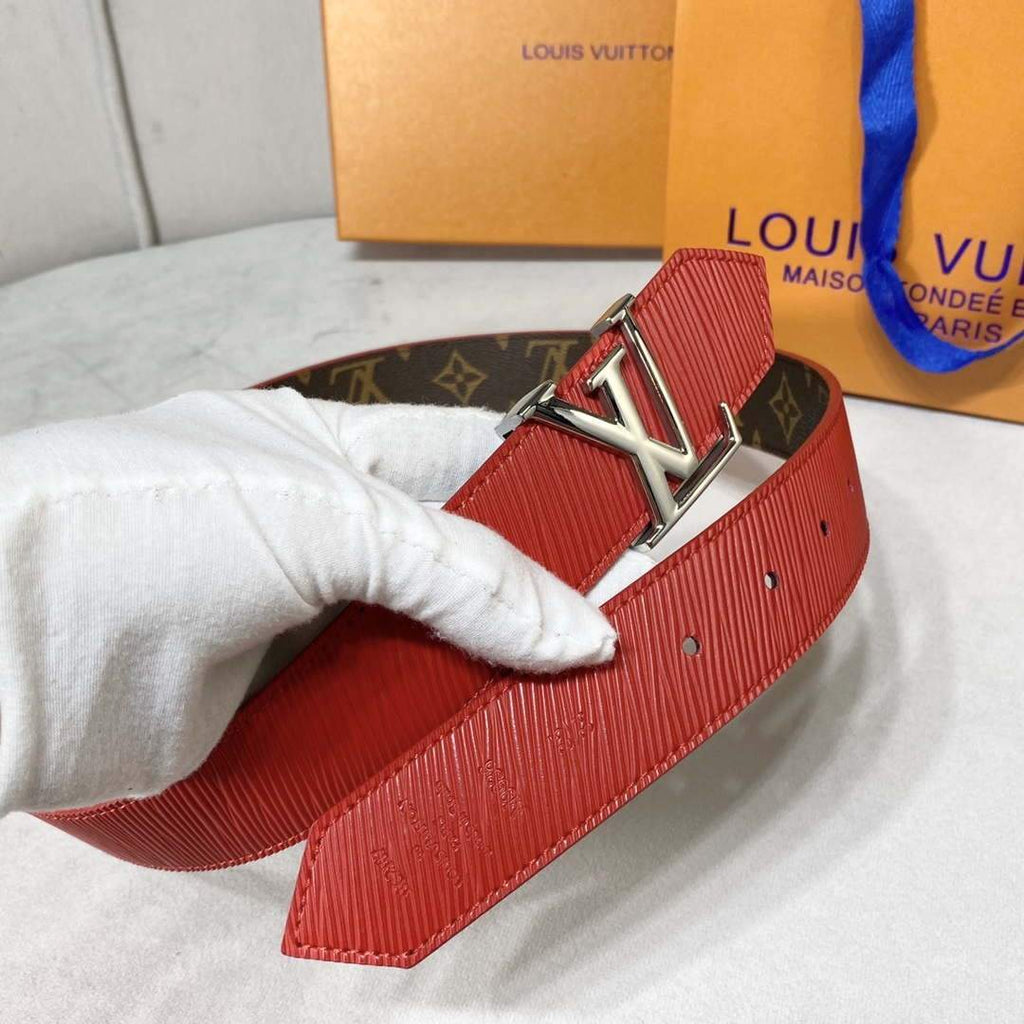 LV Women's Men's Belts Collection Louis Vuitton Initials 34MM Belt 19063