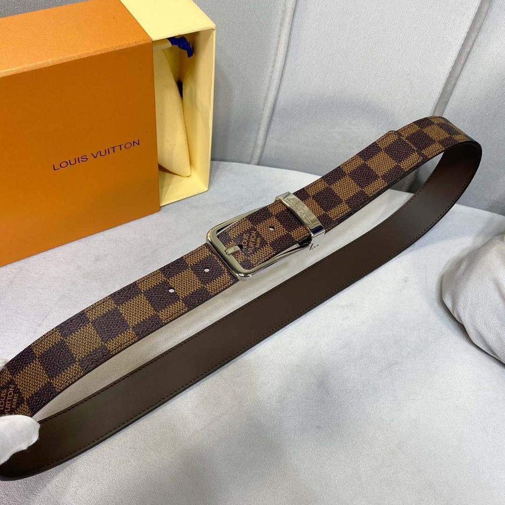LV Women's Men's Belts Collection Louis Vuitton Initials 34MM Belt 19065