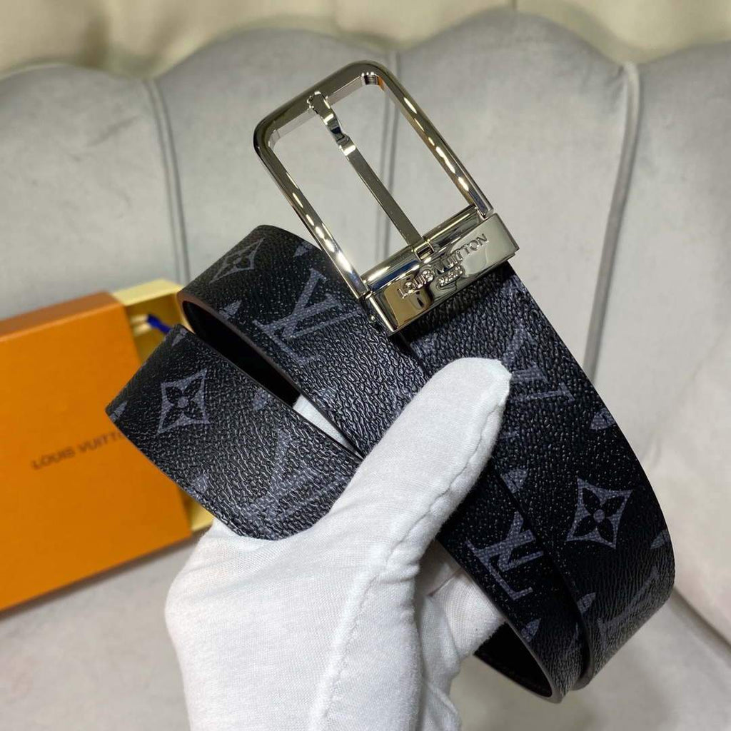 LV Women's Men's Belts Collection Louis Vuitton Initials 34MM Belt 19065