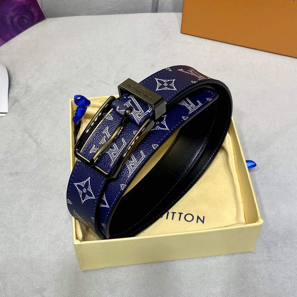 LV Women's Men's Belts Collection Louis Vuitton Initials 34MM Belt 19068