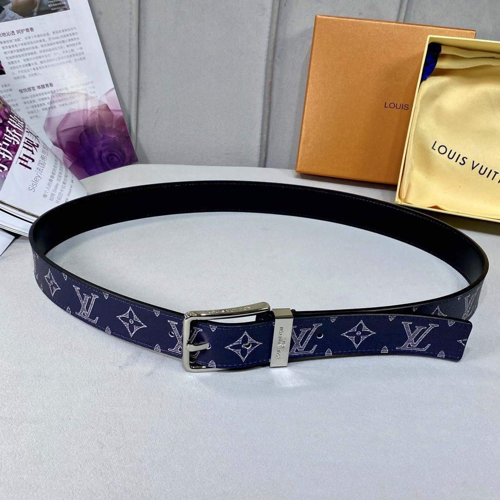 LV Women's Men's Belts Collection Louis Vuitton Initials 34MM Belt 19068