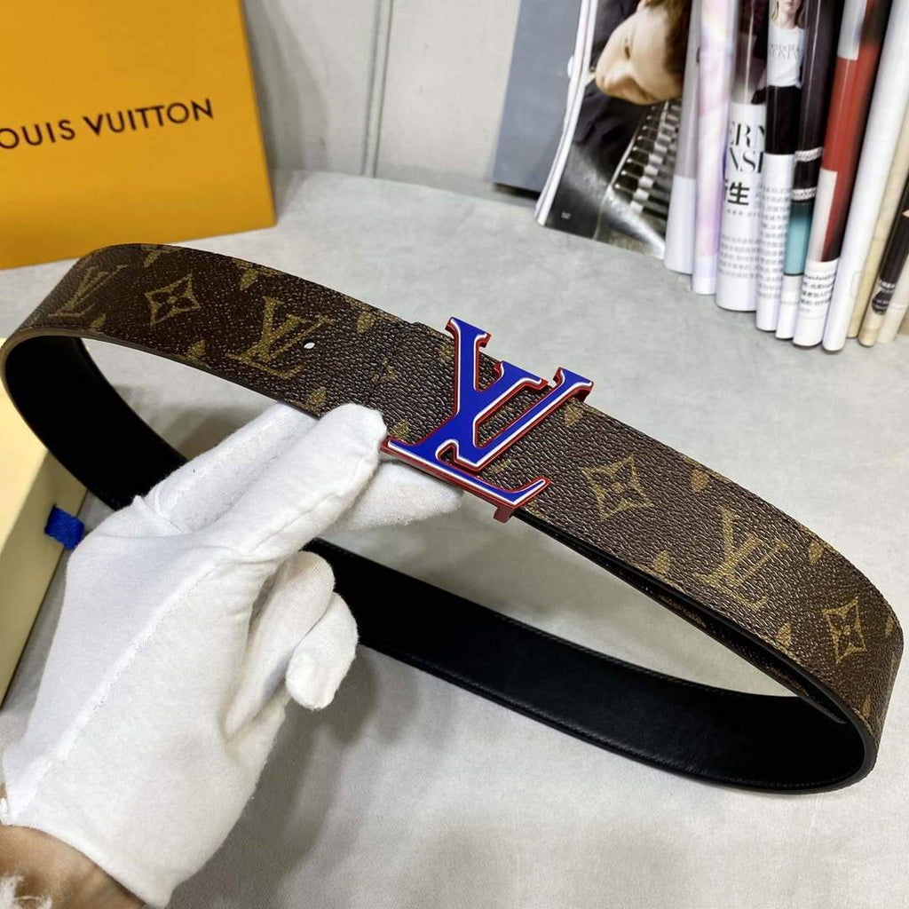 LV Women's Men's Belts Collection Louis Vuitton Initials 40MM Belt 19088