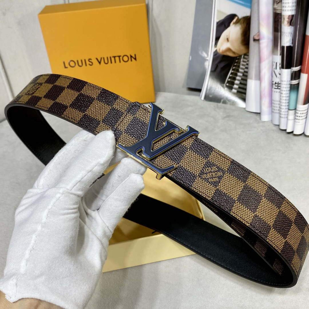 LV Women's Men's Belts Collection Louis Vuitton Initials 40MM Belt 19088