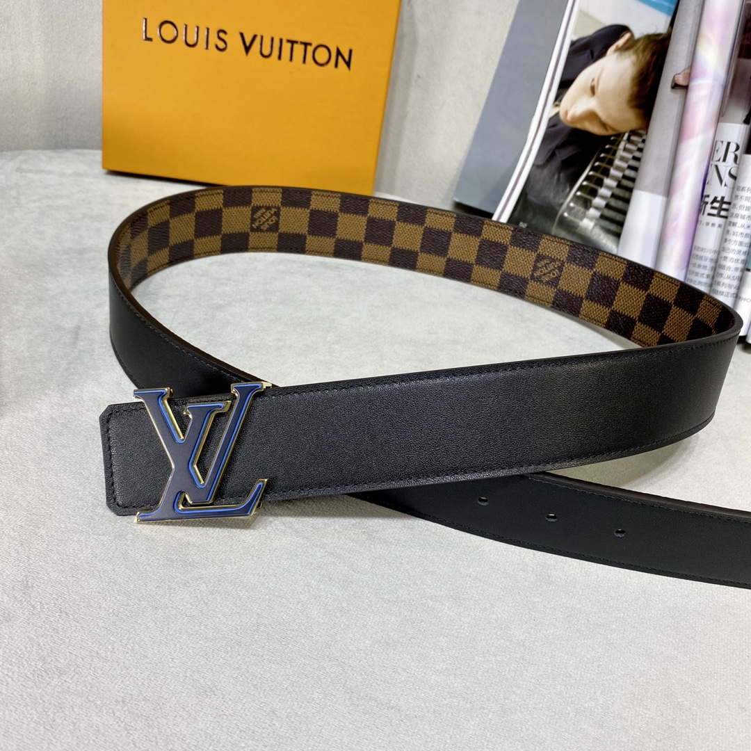 LV Women's Men's Belts Collection Louis Vuitton Initials 40MM Belt 19088