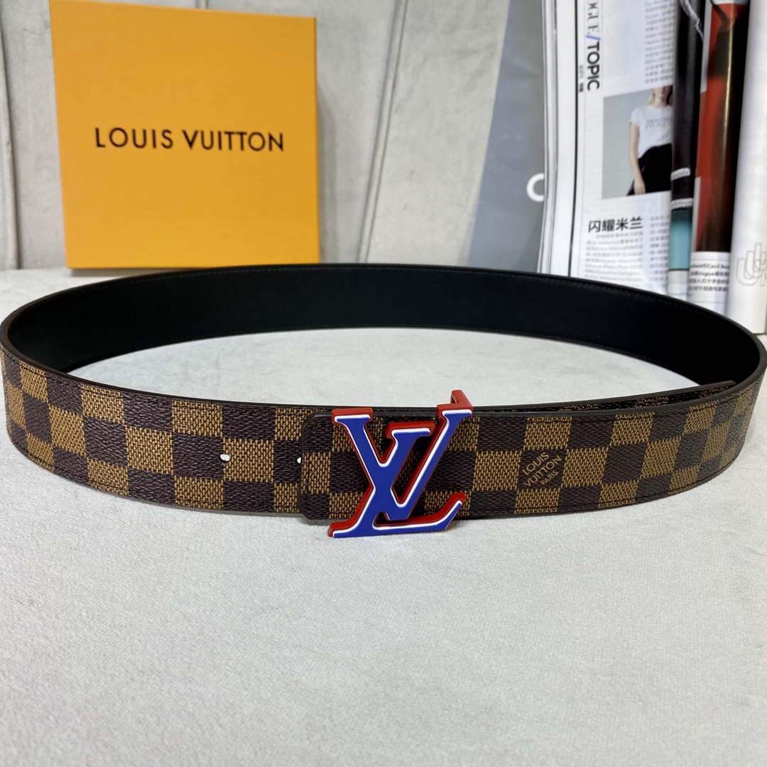 LV Women's Men's Belts Collection Louis Vuitton Initials 40MM Belt 19088