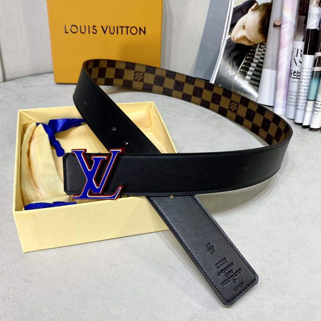 LV Women's Men's Belts Collection Louis Vuitton Initials 40MM Belt 19088
