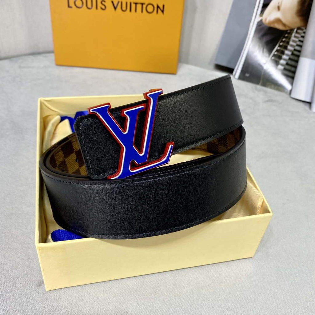 LV Women's Men's Belts Collection Louis Vuitton Initials 40MM Belt 19088