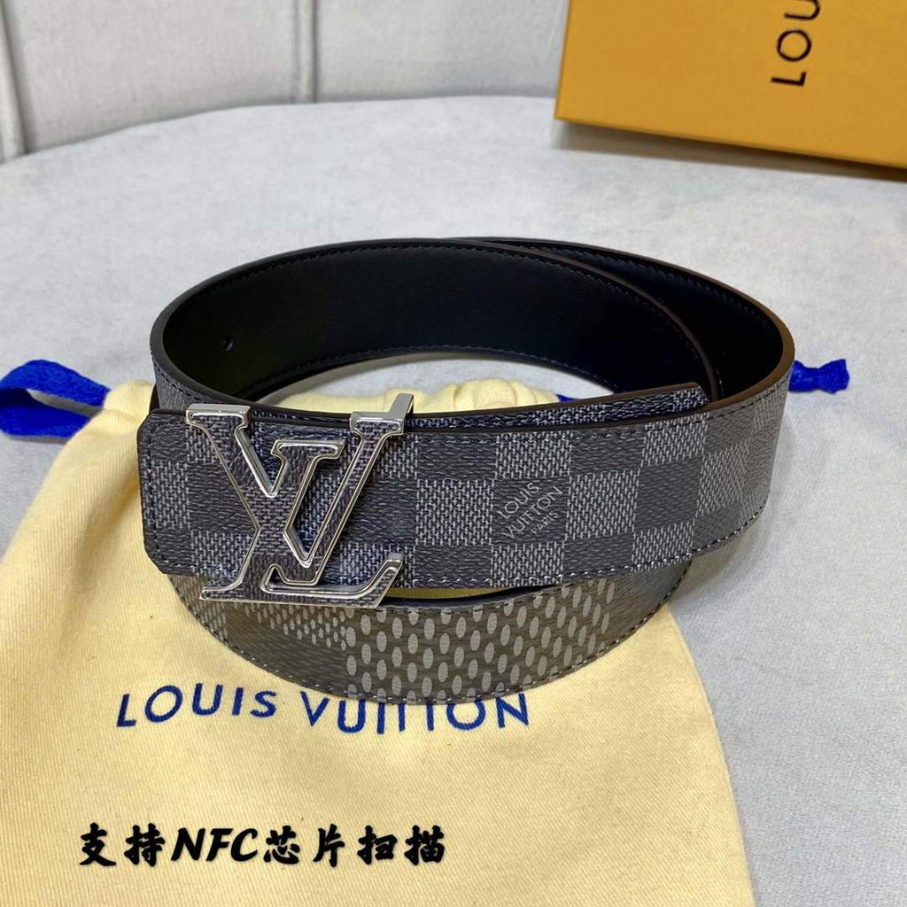 LV Women's Men's Belts Collection Louis Vuitton Initials 40MM Belt 19090