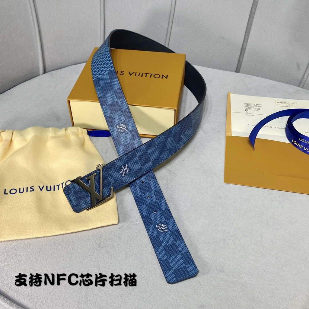 LV Women's Men's Belts Collection Louis Vuitton Initials 40MM Belt 19090