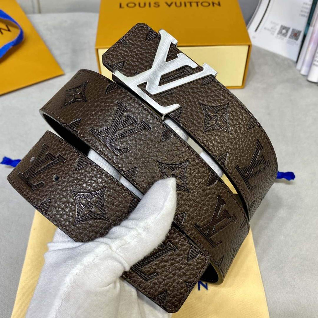 LV Women's Men's Belts Collection Louis Vuitton Initials 40MM Belt 19091