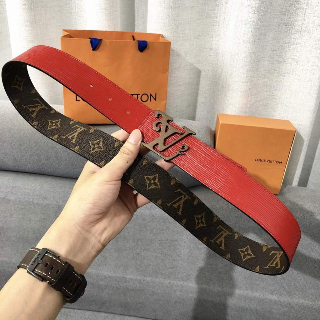 LV Women's Men's Belts Collection Louis Vuitton Initials 40MM Belt 19071