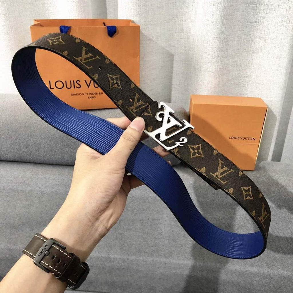LV Women's Men's Belts Collection Louis Vuitton Initials 40MM Belt 19071