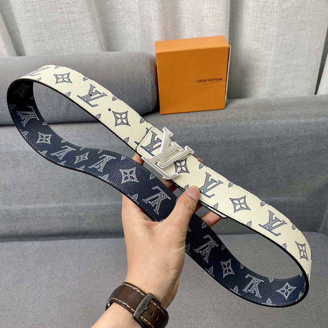 LV Women's Men's Belts Collection Louis Vuitton Initials 40MM Belt 19092