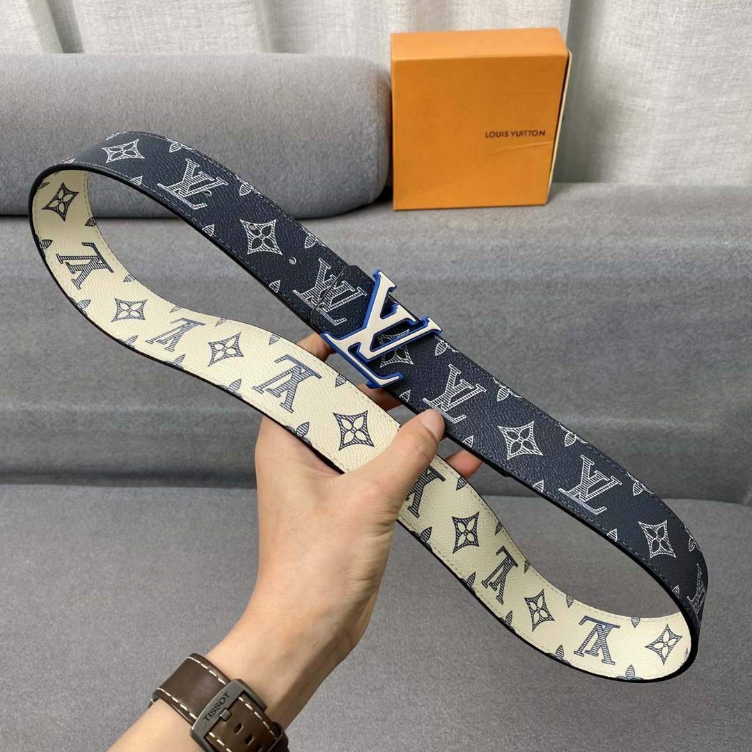 LV Women's Men's Belts Collection Louis Vuitton Initials 40MM Belt 19092