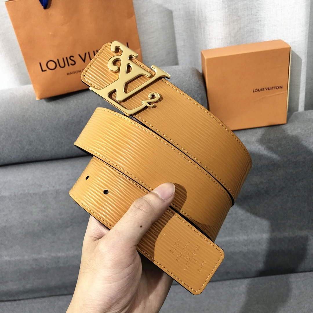 LV Women's Men's Belts Collection Louis Vuitton Initials 40MM Belt 19071