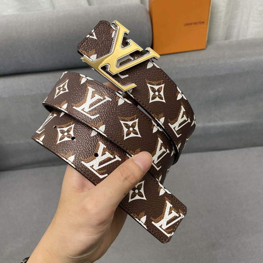 LV Women's Men's Belts Collection Louis Vuitton Initials 40MM Belt 19093