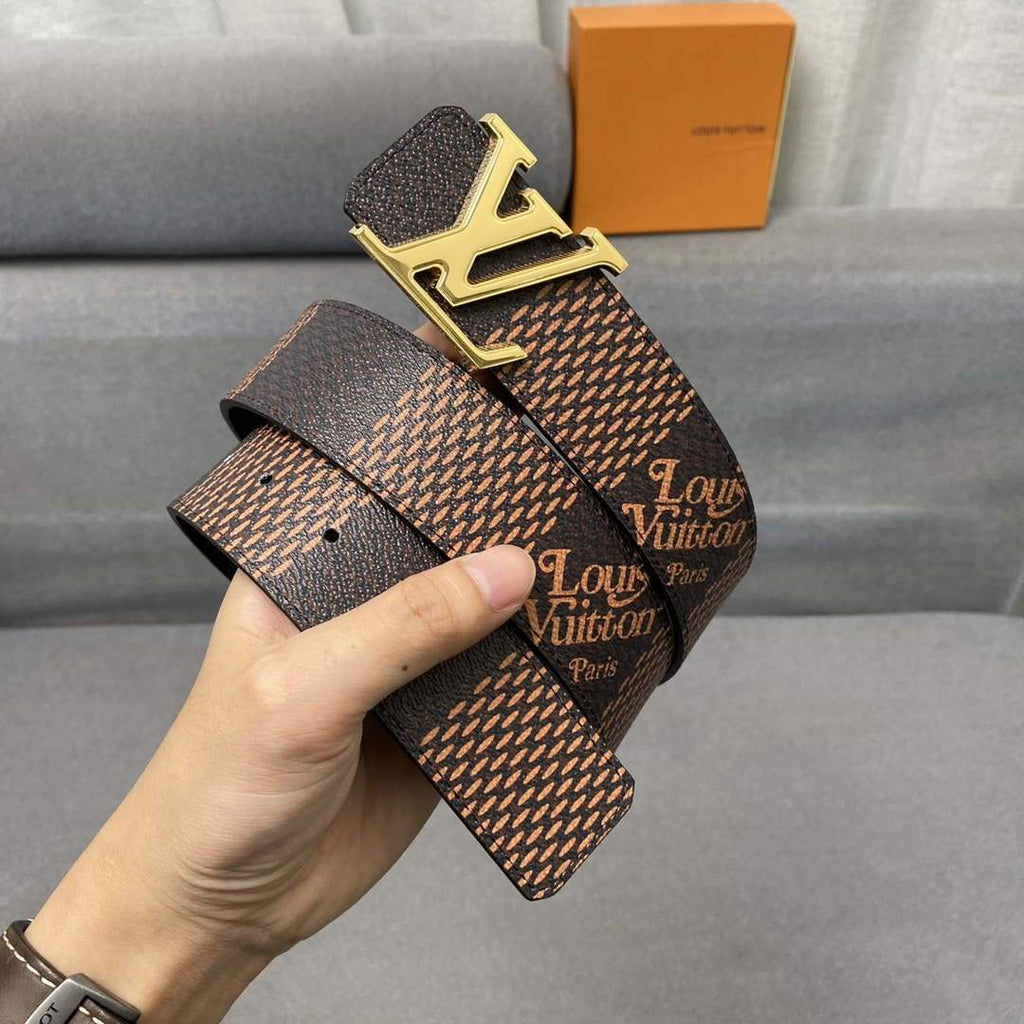 LV Women's Men's Belts Collection Louis Vuitton Initials 40MM Belt 19093