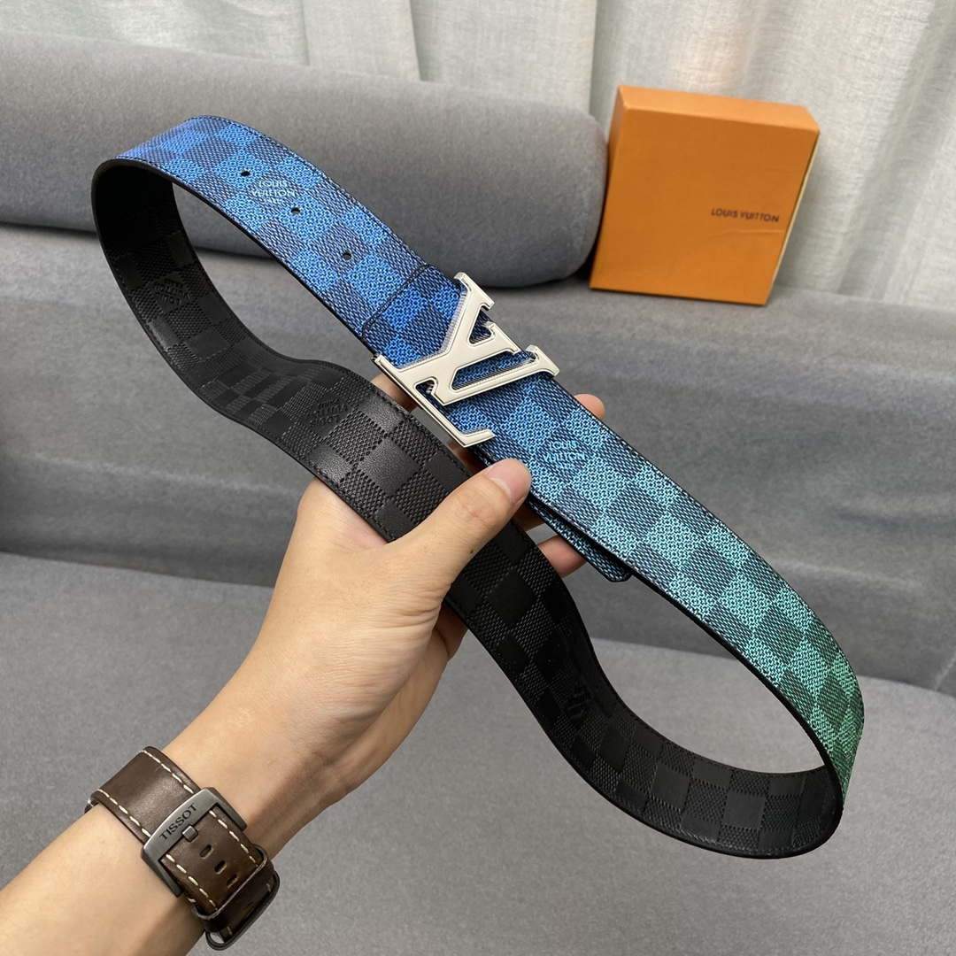 LV Women's Men's Belts Collection Louis Vuitton Initials 40MM Belt 19093
