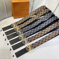 LV Women's Men's Belts Collection Louis Vuitton Initials 40MM Belt 19072