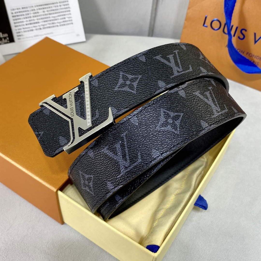 LV Women's Men's Belts Collection Louis Vuitton Initials 40MM Belt 19072