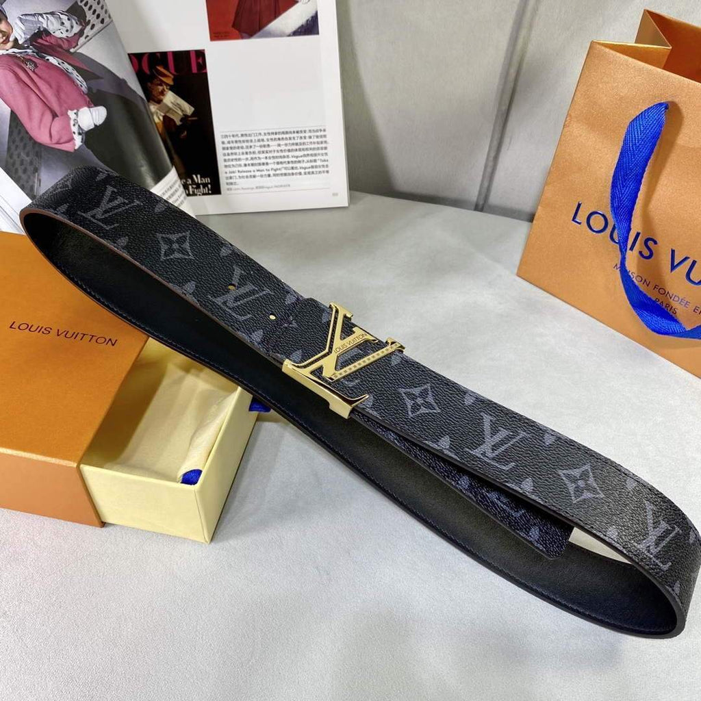 LV Women's Men's Belts Collection Louis Vuitton Initials 40MM Belt 19072