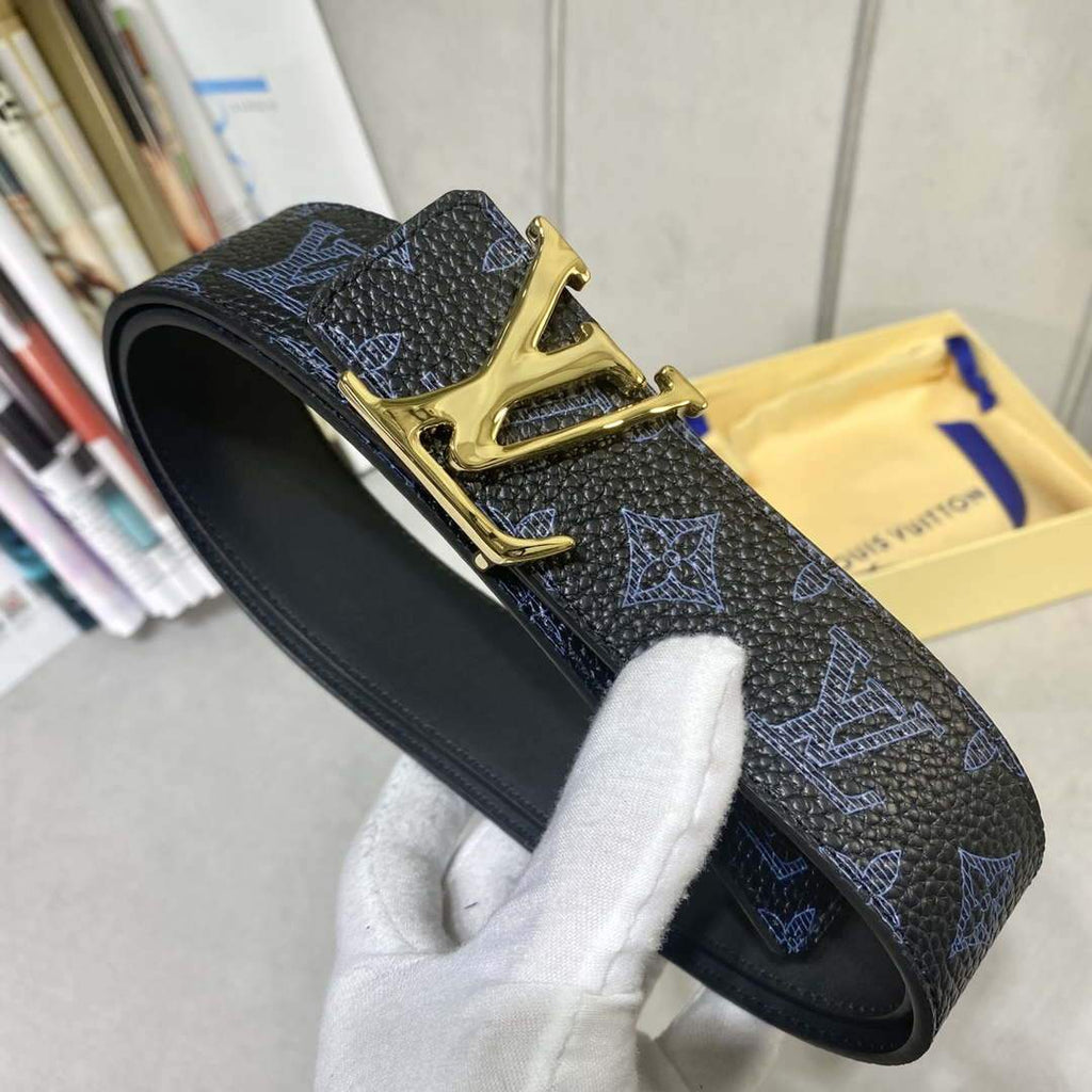LV Women's Men's Belts Collection Louis Vuitton Initials 40MM Belt 19095