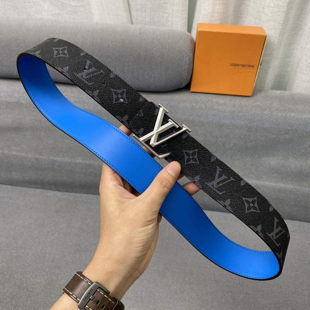 LV Women's Men's Belts Collection Louis Vuitton Initials 40MM Belt 19096
