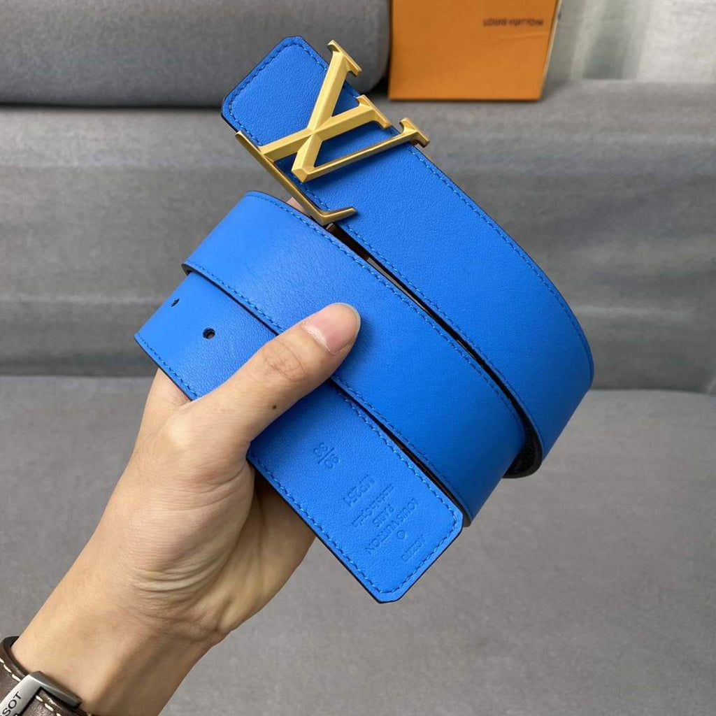 LV Women's Men's Belts Collection Louis Vuitton Initials 40MM Belt 19096