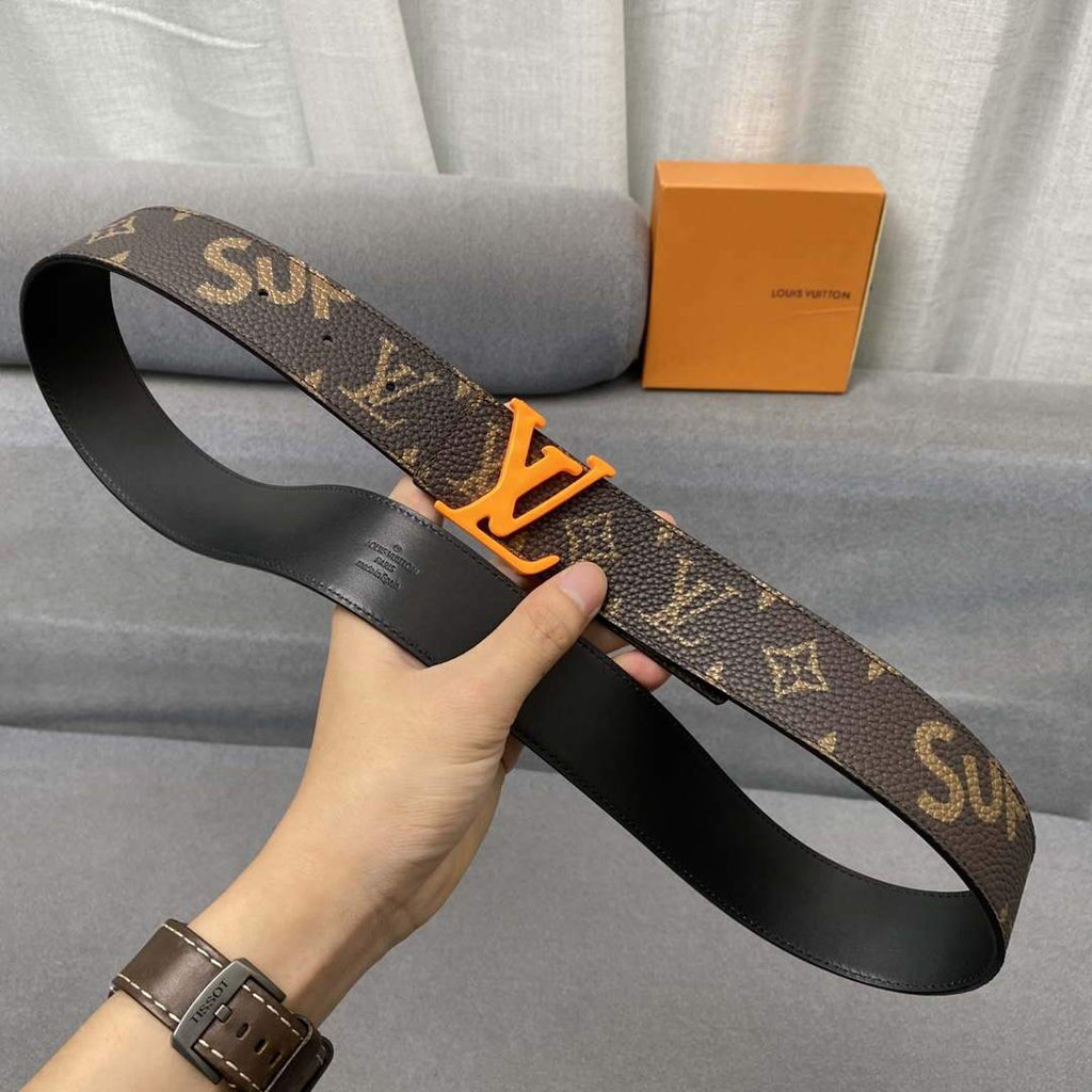 LV Women's Men's Belts Collection Louis Vuitton Initials 40MM Belt 19097
