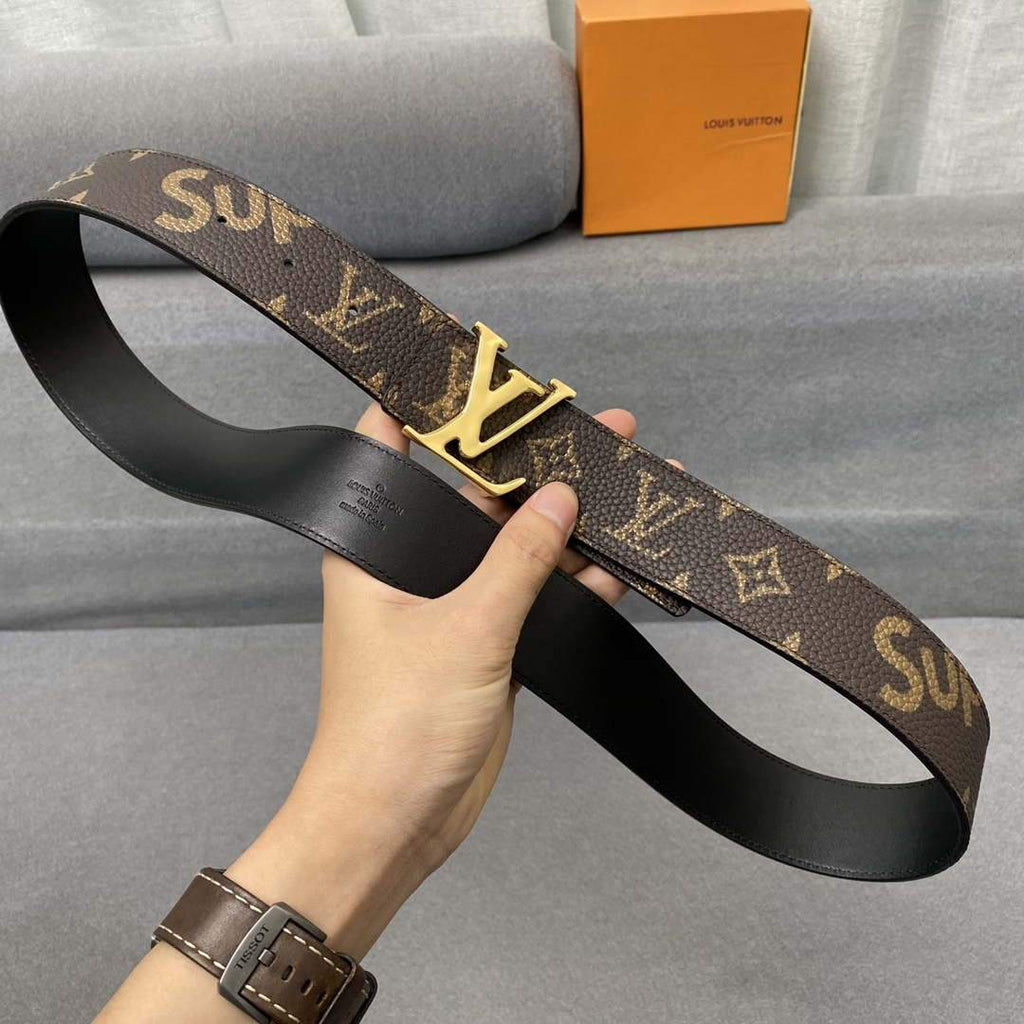 LV Women's Men's Belts Collection Louis Vuitton Initials 40MM Belt 19097
