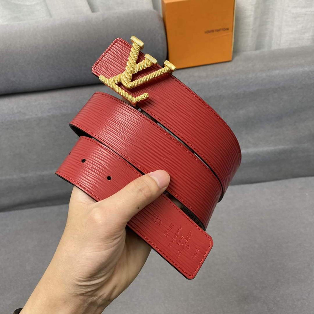 LV Women's Men's Belts Collection Louis Vuitton Initials 40MM Belt 19074