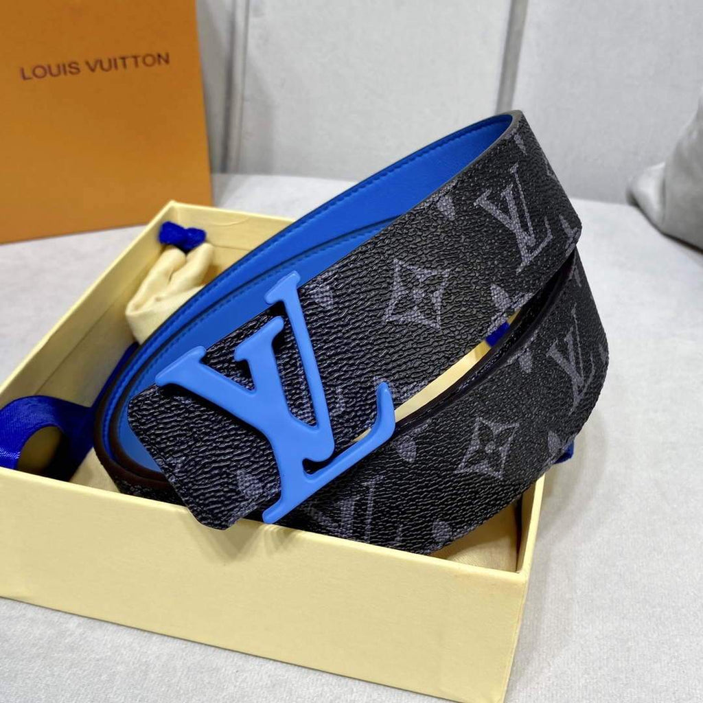 LV Women's Men's Belts Collection Louis Vuitton Initials 40MM Belt 19075