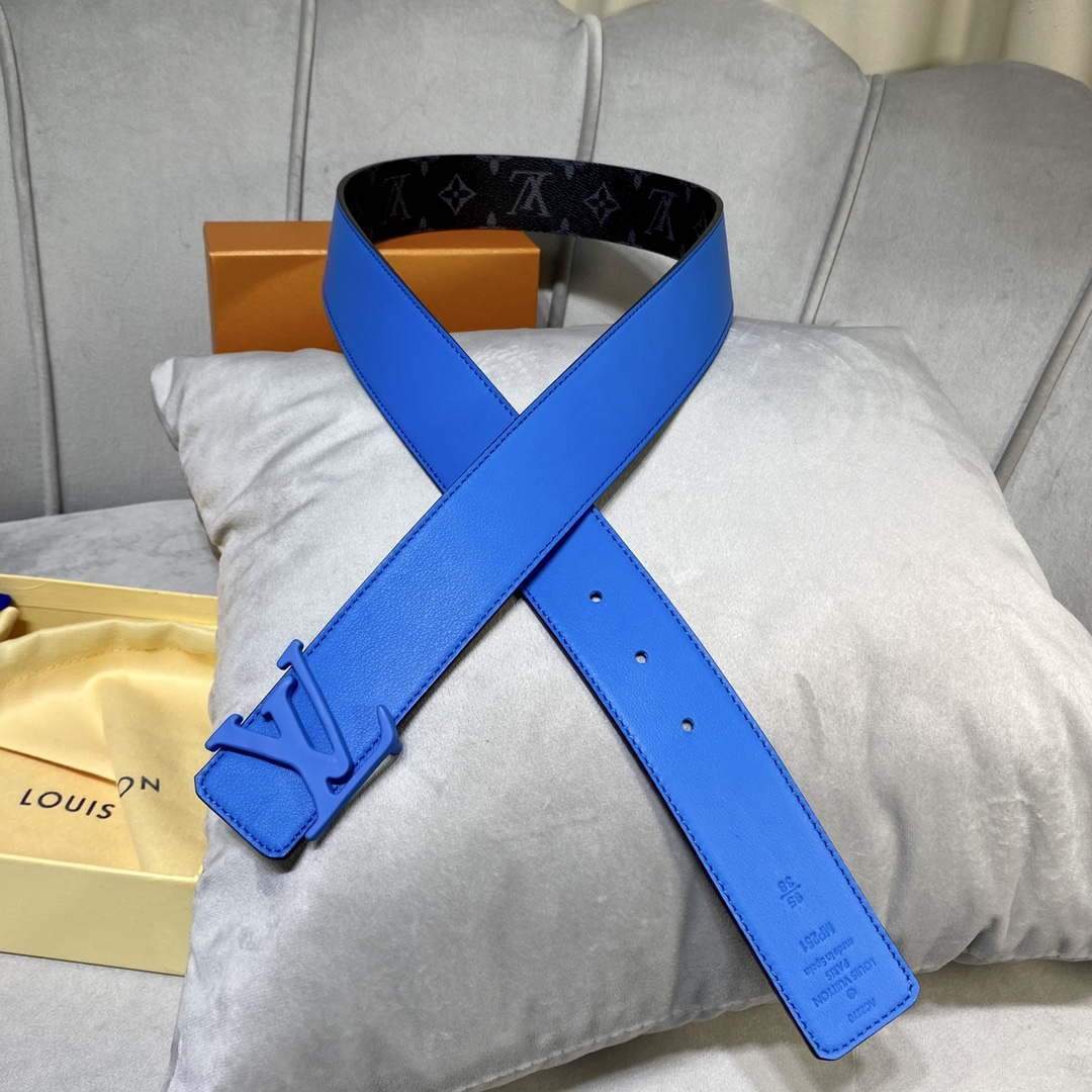 LV Women's Men's Belts Collection Louis Vuitton Initials 40MM Belt 19075