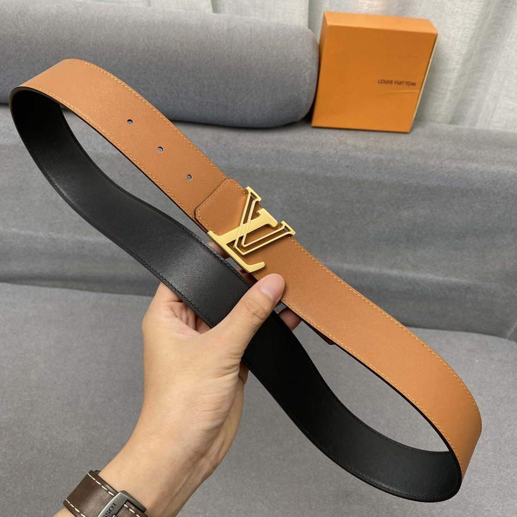 LV Women's Men's Belts Collection Louis Vuitton Initials 40MM Belt 19098