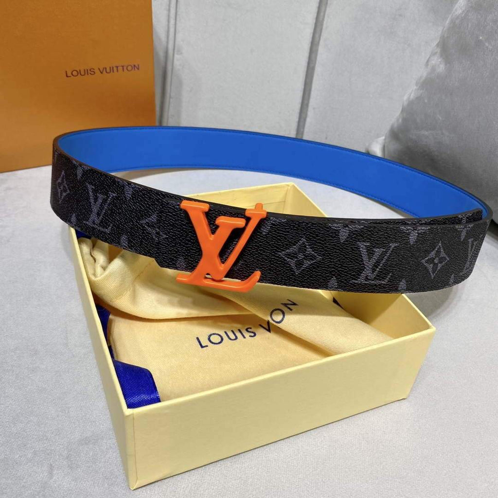 LV Women's Men's Belts Collection Louis Vuitton Initials 40MM Belt 19075