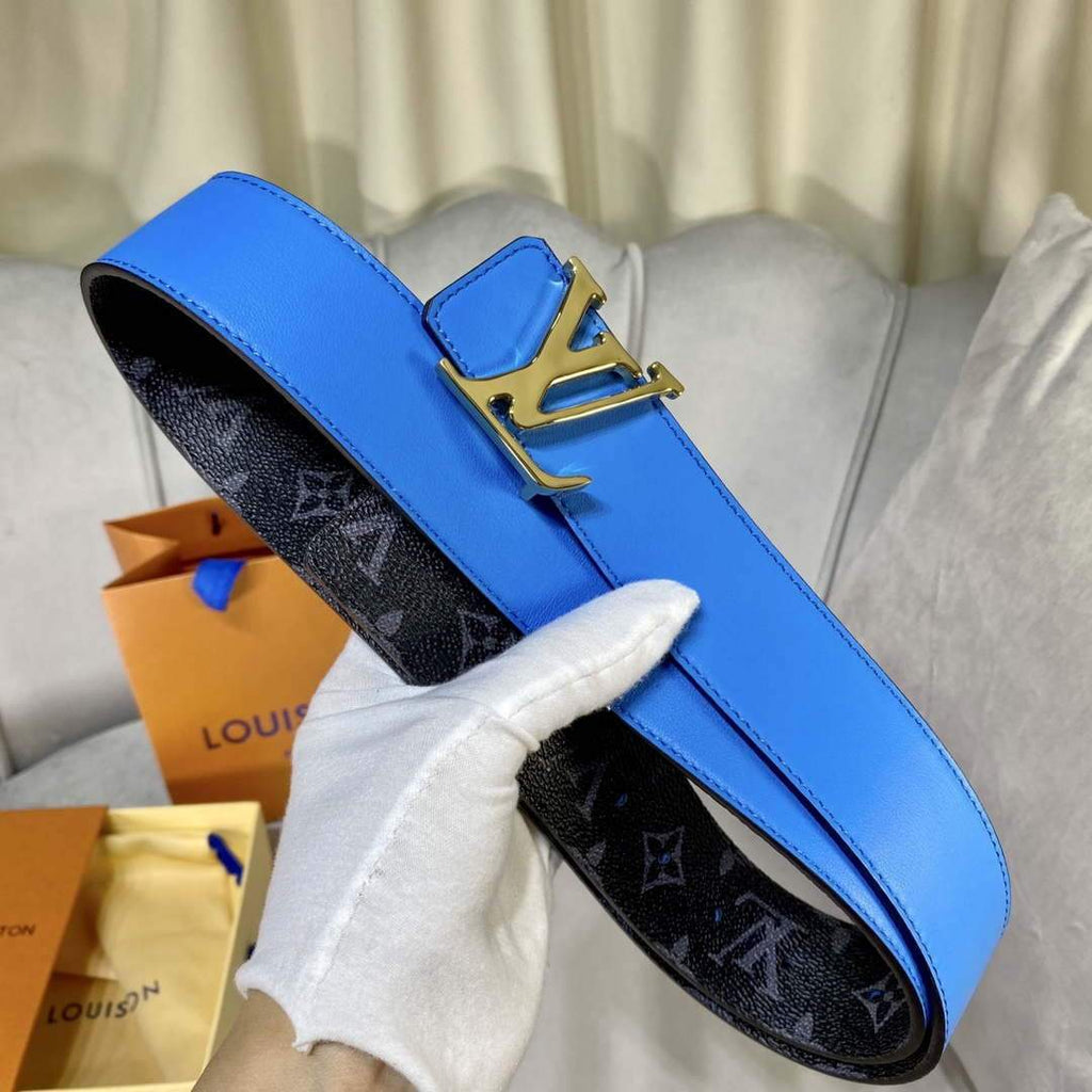 LV Women's Men's Belts Collection Louis Vuitton Initials 40MM Belt 19075