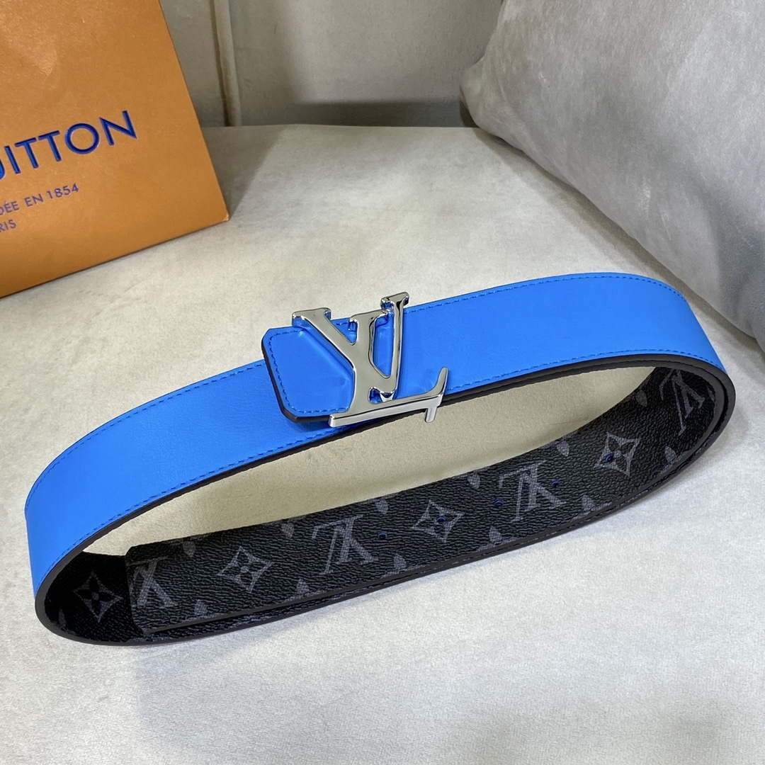 LV Women's Men's Belts Collection Louis Vuitton Initials 40MM Belt 19075