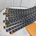 LV Women's Men's Belts Collection Louis Vuitton Initials 40MM Belt 19065