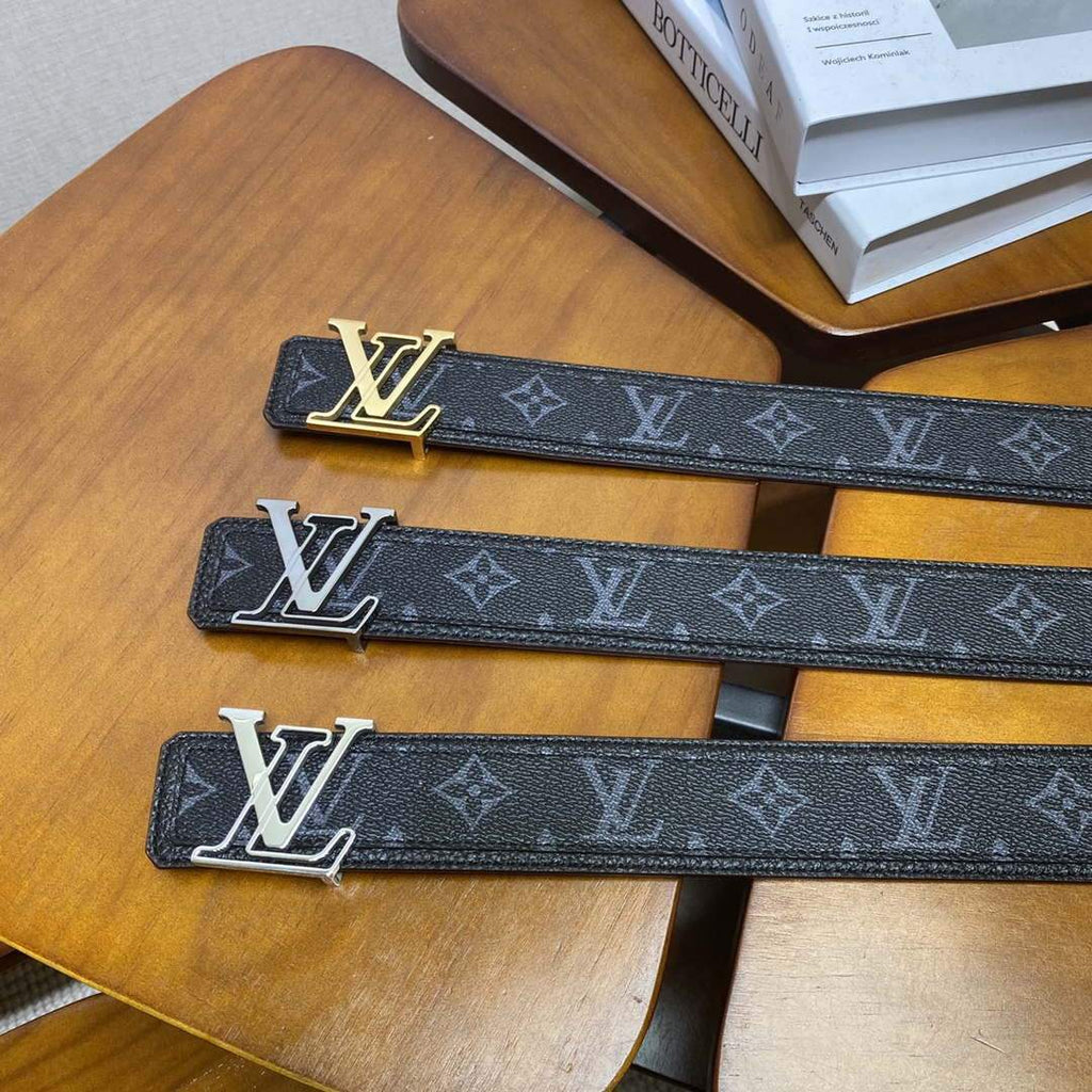 LV Women's Men's Belts Collection Louis Vuitton Initials 40MM Belt 19082