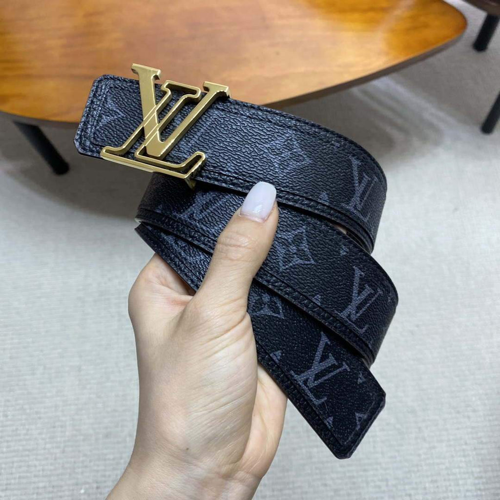LV Women's Men's Belts Collection Louis Vuitton Initials 40MM Belt 19082